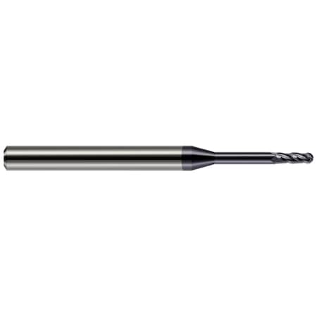 Harvey Tool Miniature End Mill - 4 Flute - Ball 904431-C3